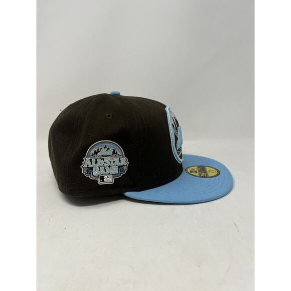 59Fifty Fitted Hat Size 7 5/8 Men's MLB‎ NY Mets Muddy Waters 2013 All-Star Game - Picture 3 of 8